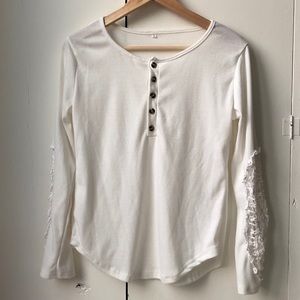 free people inspired crotchet henley
